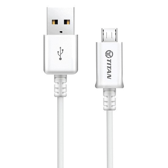 Cáp sạc Micro USB dài 1.5m TITAN CA10 - Bảo hành 12 tháng