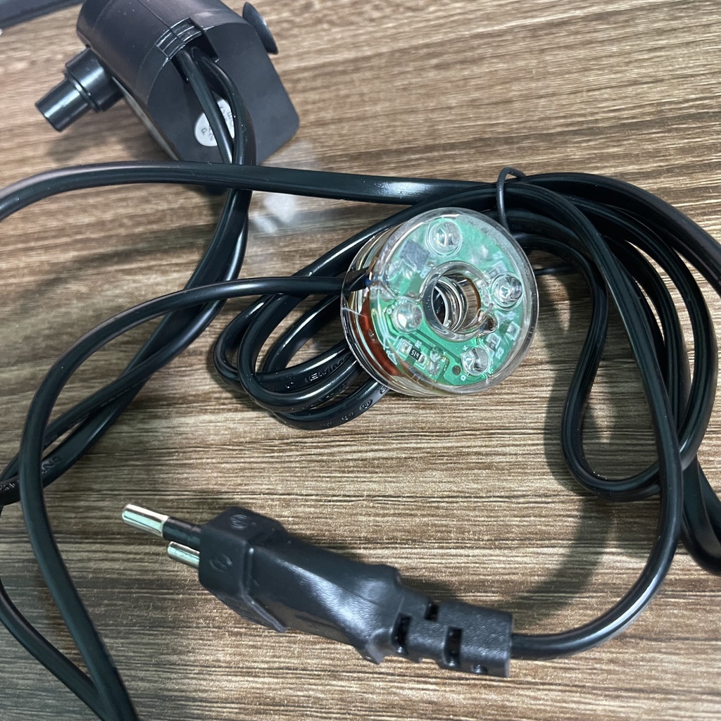 Máy Bơm Mini 4W 220V Máy Bơm Chìm Bể Thủy Sinh Thác Nước Phong Thủy Hòn Non Bộ