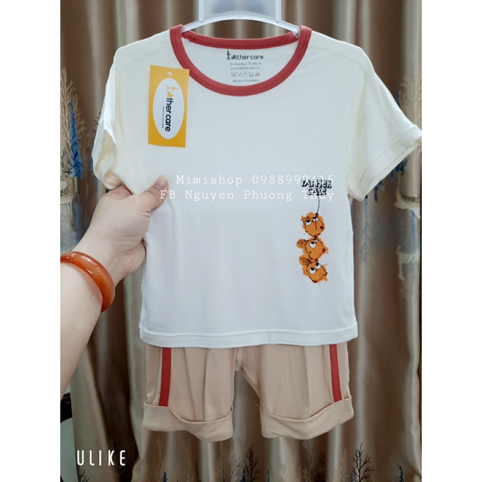 Bộ father care mẫu mới 2022 cho bé trai