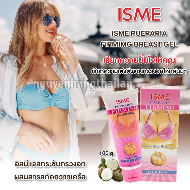 Kem làm săn chắc ngực ISME Pueraria Firming Breast Gel 100g | BigBuy360 - bigbuy360.vn