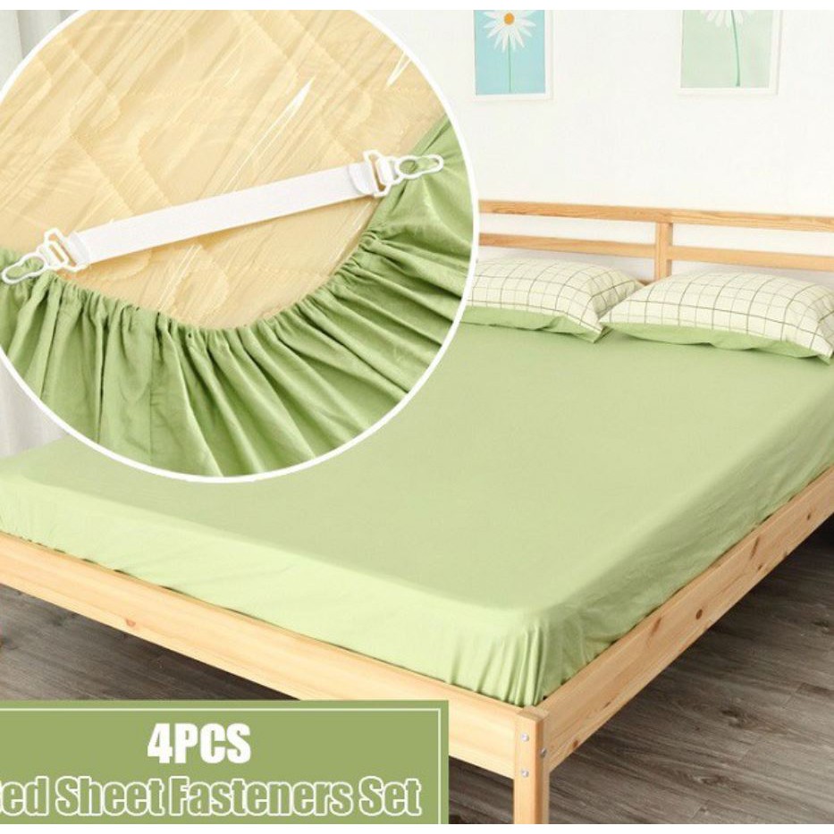 Bộ 4 Kẹp Cố Định Ga Giường Thông Minh