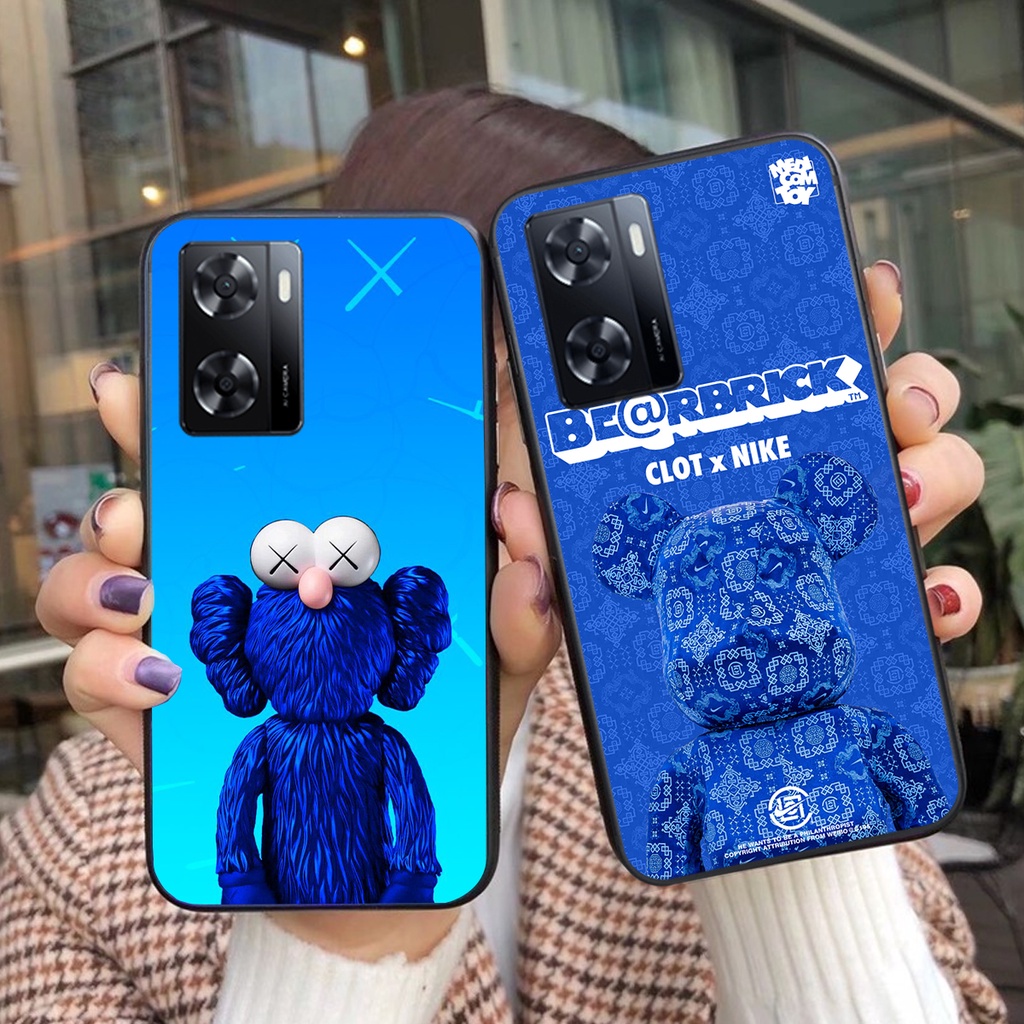 ỐP lưng Oppo A57 4G - Oppo A57 2022 Kaws bearbrick cực đẹp cực chất