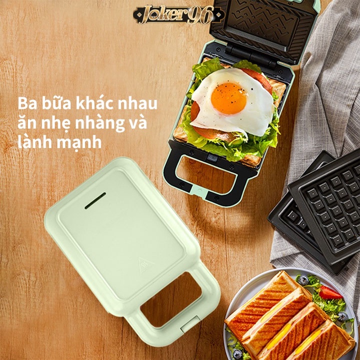 Máy Kẹp Nướng Bánh Mì/Mỳ Sandwich Đa Năng- Máy Làm Bánh Waffle - Làm Đồ Ăn Sáng