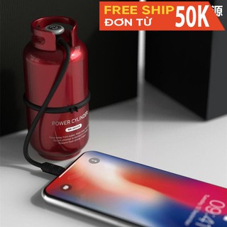 Sạc dự phòng hình bình gas Remax WK WP-040