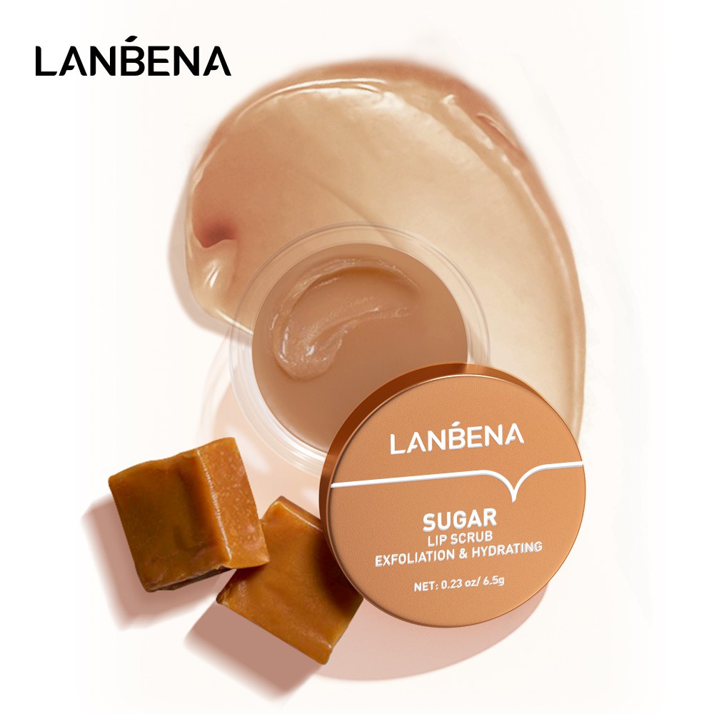 Mặt Nạ Dưỡng Môi Lanbena Thành Phần Từ Đường Nâu Giúp Tẩy Tế Bào Chết Cho Môi 6.5g | BigBuy360 - bigbuy360.vn
