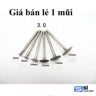 Lưỡi cắt mini - đĩa cắt lưỡi câu đá quý mini đĩa cắt liền cán 3mm T