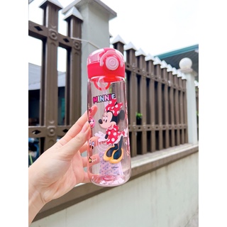 BÌNH NƯỚC MARVEL SIÊU NHÂN 500ML CHO BÉ CÓ ỐNG HÚT ( 500ML, CHẤT LIỆU CAO CẤP CHÍNH HÃNG DISNEY)