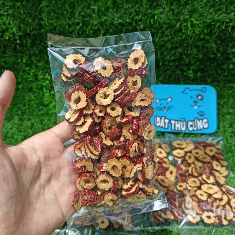 Táo sấy khô cắt lát dành cho Hamster 100gr