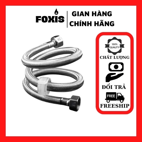 Dây cấp nước bình nóng lạnh, dây cấp bệt inox 304 bền đẹp loại dài 40cm - FOXIS