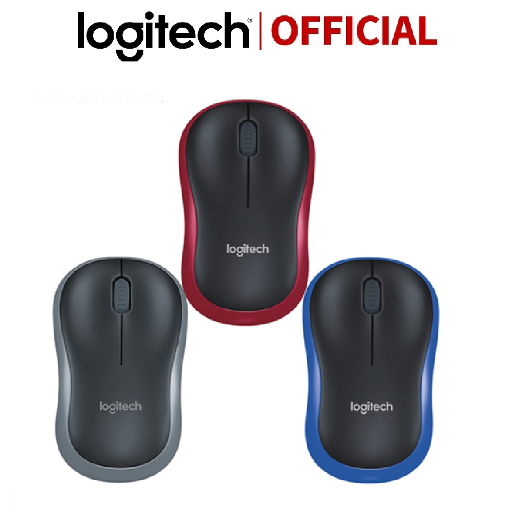 Chuột Logitech M185 Không Dây 1.000dpi , Độ Bền, Tuổi Thọ Cao, Đầu Thu Nanno Cắm Là Chạy - Bảo Hành Chính Hãng