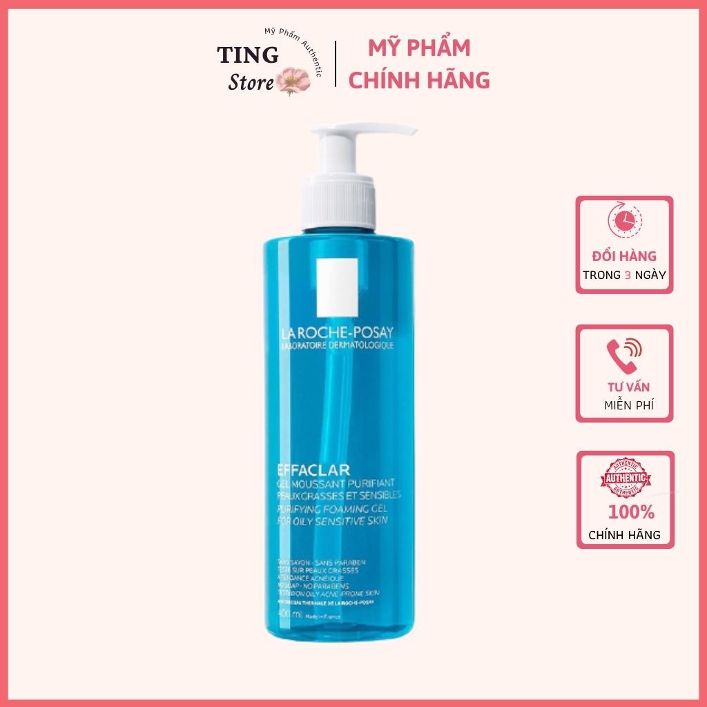 Toner nước hoa hồng Laroche-Posay Effaclar Lotion Astringent 200ml dùng được cả cho da nhạy cảm GIÁ CỰC TỐT