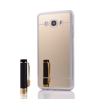 For [ Samsung J5 2016/J510 ] Mirror Soft TPU Silicone Back Phone Case