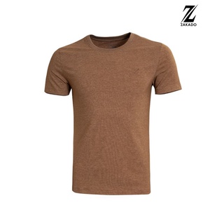 Áo Thun Nam Cotton ZAKADO Cao Cấp Cổ Tròn, Tay Ngắn Mềm Mại, Thiết Kế Trẻ Trung, Năng Động