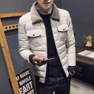 áo khoác cổ lông tháo rời