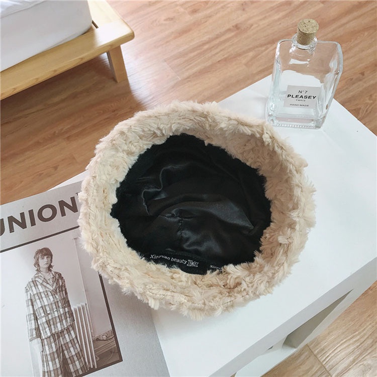 [SẴN]-☘ Mũ nón bucket lông mịn phong cách Ulzzang (M27)