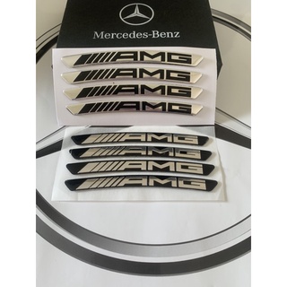 Tem AMG dán vành mâm Mercedes