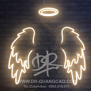 Đèn led neon đôi cánh