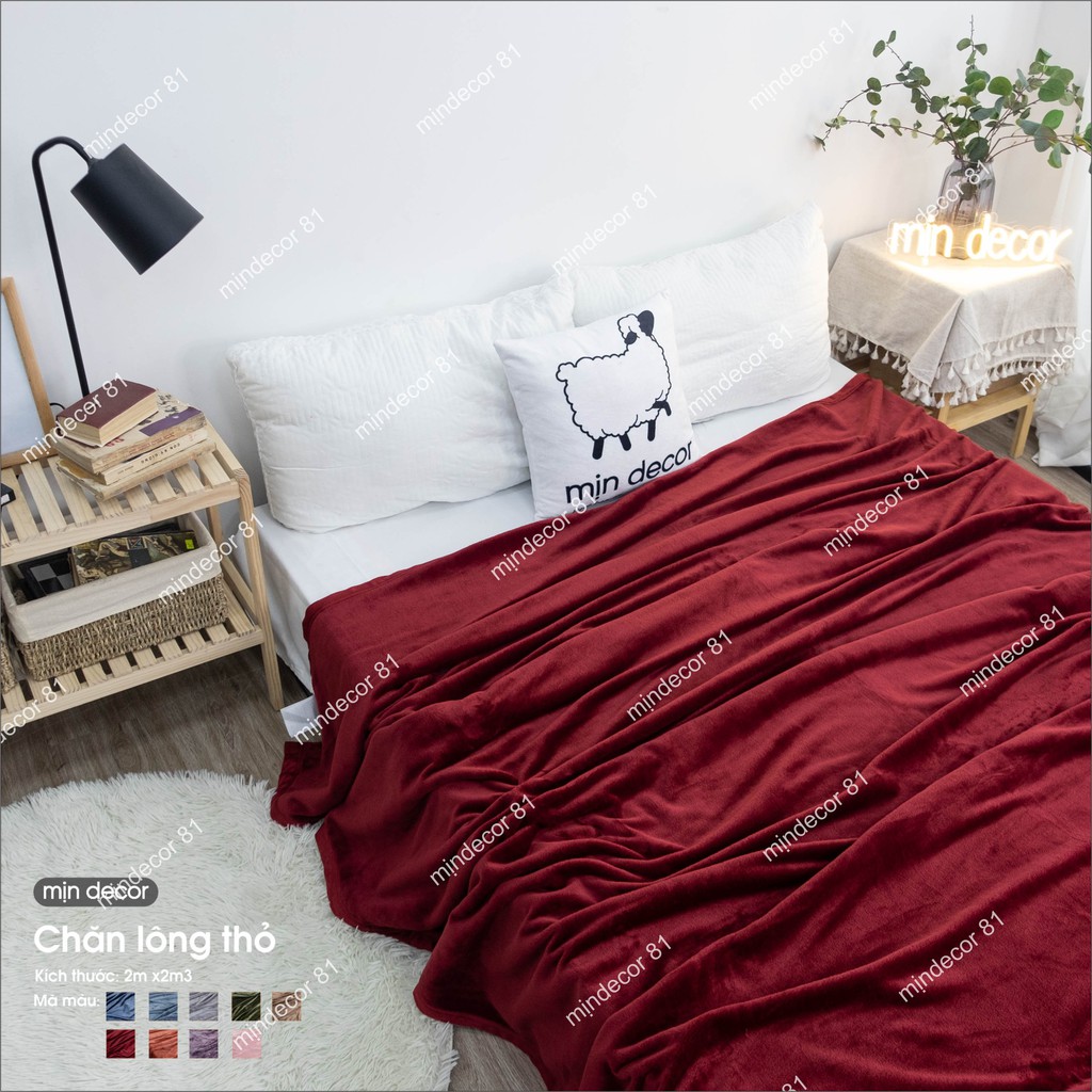 Chăn Lông Thỏ ☀️FREESHIP☀️ Chăn Lông Tuyết Muji ULTIMATE BLANKET - Chăn Hè Thu Đông