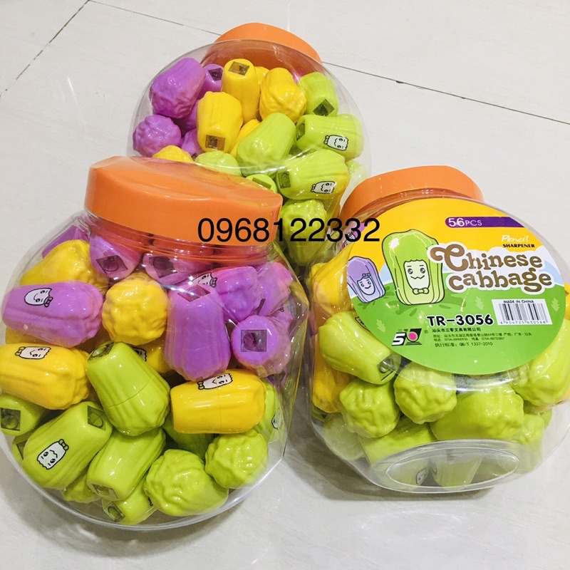 Hộp Gọt 3056 = 56 Chiếc Gọt Hình Su Su-Nhựa Dầy Đẹp