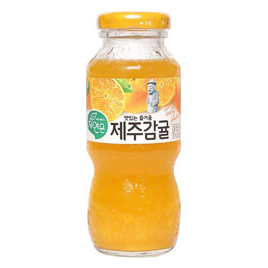 Nước Giải Khát WoongJin Nước Quýt Chai 180 ML - Nhập Khẩu Hàn Quốc