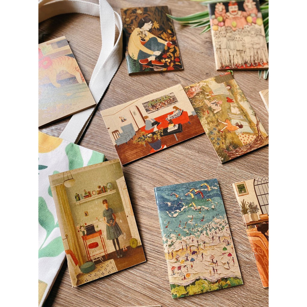 Sổ Postcard Mini Art Work