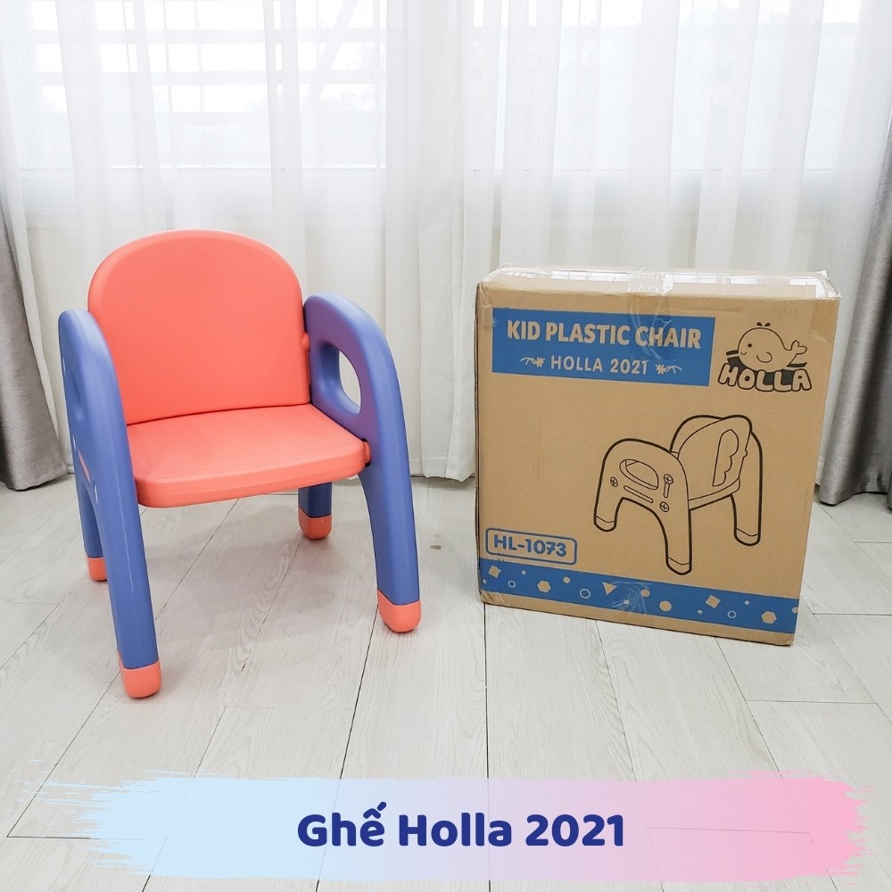 Bảng vẽ Holla 2021 cao cấp - Kèm ghế Holla - Bảng tập viết khủng long - Tặng bút, số, lau bảng
