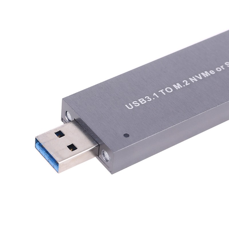 Bộ chuyển đổi đầu Type C Usb 3.1 Sang M2 Nvme Sata Ssd chuyên dụng cho Pcie Ngff Disk Box M.2 | WebRaoVat - webraovat.net.vn