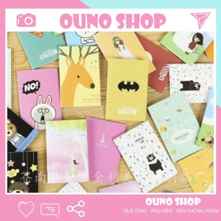 Sổ  mini , sổ tai gấu MINI siêu cute