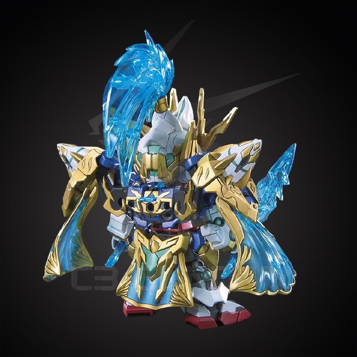 MÔ HÌNH LẮP RÁP SD TAM QUỐC SANGOKU SOKETSUDEN ZHAOYUN 00 GUNDAM & BILONGQU - TRIỆU VÂN SDSS BANDAI GUNDAM