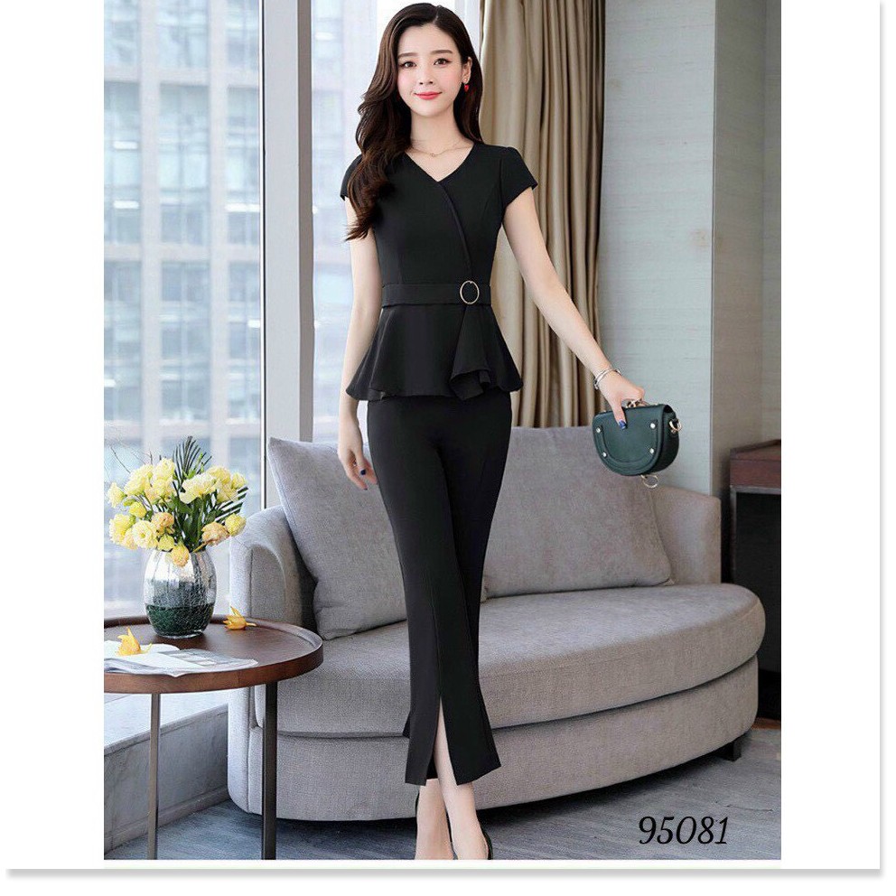 Set bộ chất liệu poly 2 da co giãn 4 chiều tôn dáng thanh lịch cho các chị em THỜI TRANG MỚI NHẤT HIỆN NAY