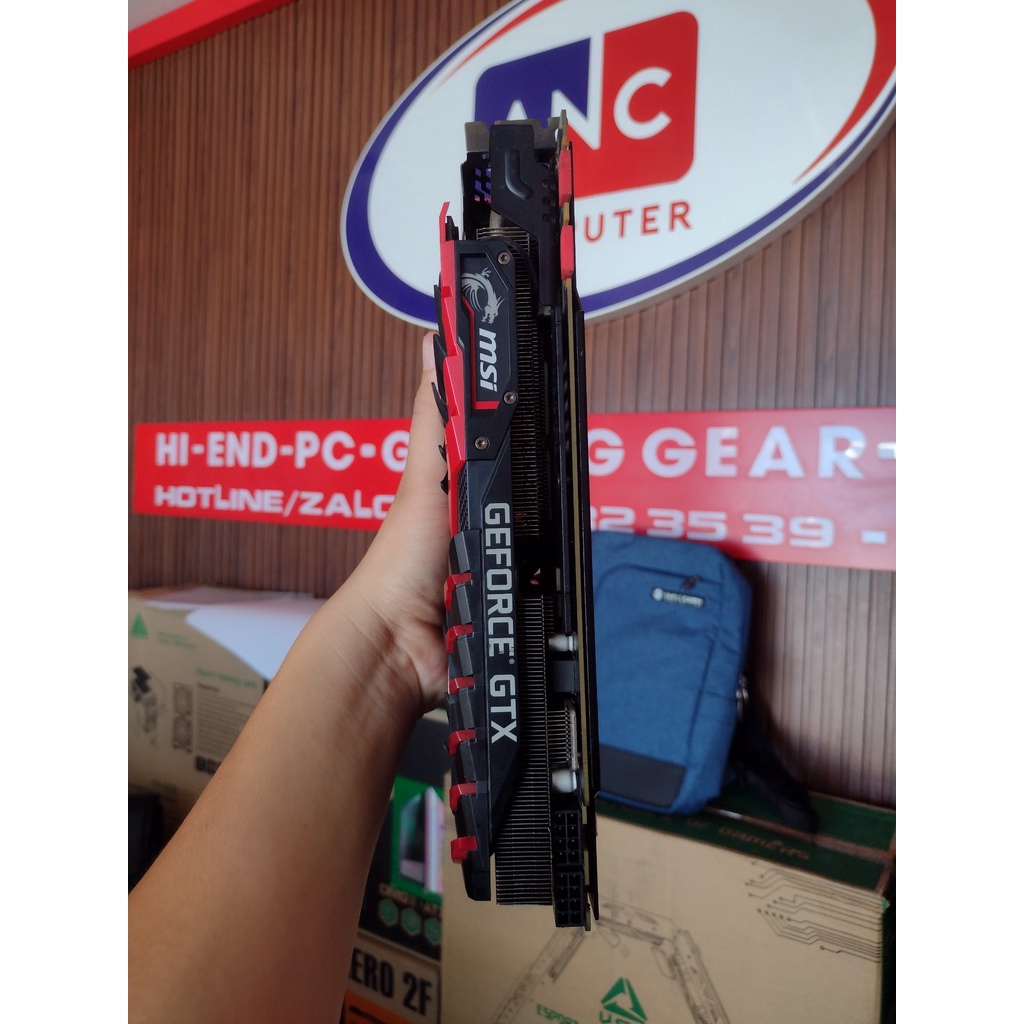 Card Màn Hình MSI GTX 1080Ti Gaming X 11GB GDDR5X Đẹp Keng Giá Tốt