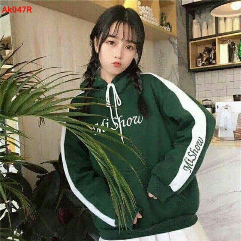 ÁO HOODIE THÊU CHỮ MISHOW