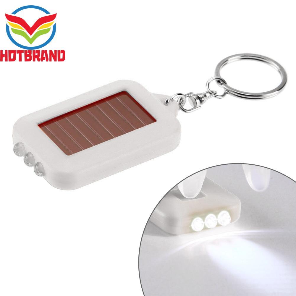 Đèn Pin 3 Bóng LED Mini Sử Dụng Năng Lượng Mặt Trời
