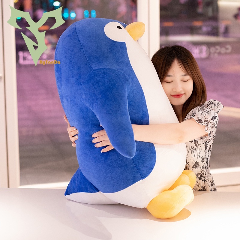 1：1Phục hồi các nhân vật hoạt hình ✨ Siêu lớn  SPY X FAMILY tập Người bạn mới của Anya là con chim cánh cụt đáng yêu cỡ 85cm Sản phẩm mới