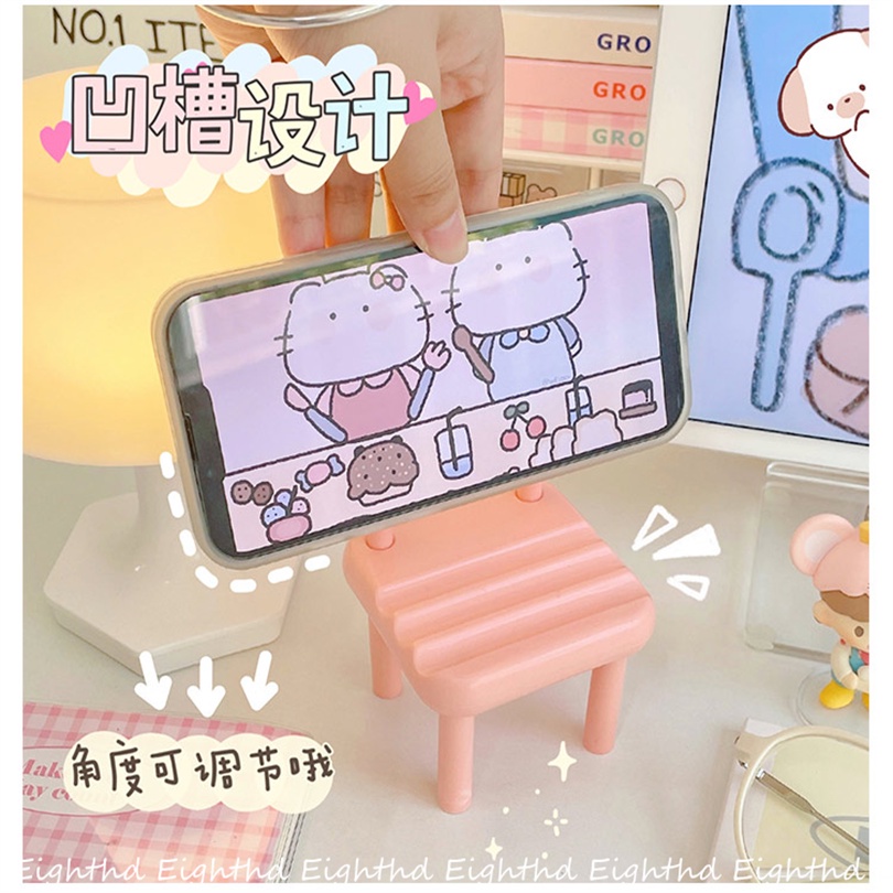 Giá Đỡ Điện Thoại Mini Kiểu Dáng Hoạt Hình Dễ Thương