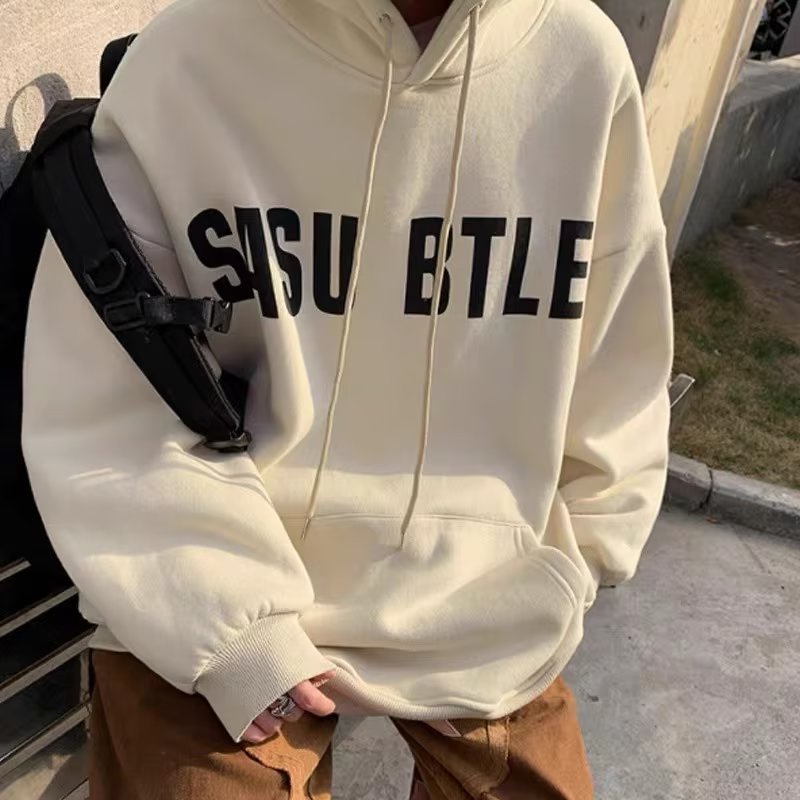 Áo hoodie Dáng Rộng In Họa Tiết Hoạt Hình Phong Cách Hip Hop Hàn Quốc Chất Lượng Cao Cho Nam Và Nữ