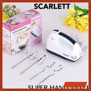 -máy đánh trứng cầm tay scarlett 180w 7 tốc độ