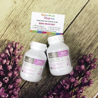 DHA for pregnacy DHA bầu 60v mẫu mới Bio Island của Úc