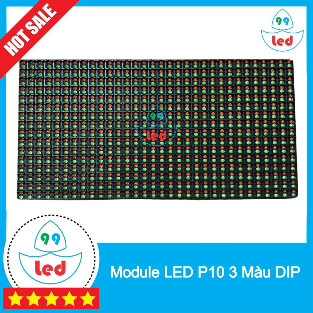 [Giá rẻ] LED ma trận P10 3 màu bóng dip - hàng siêu bền