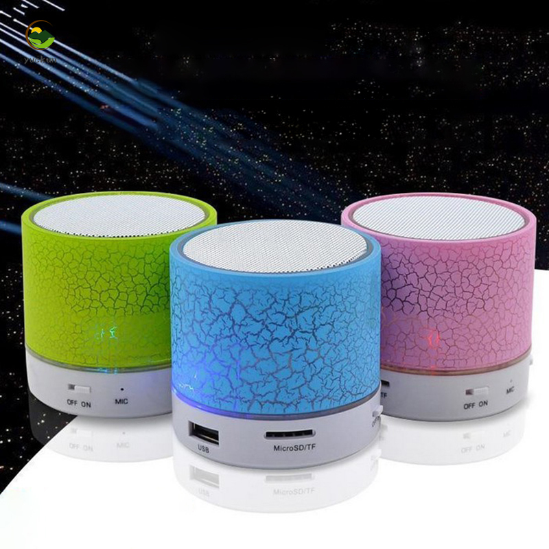 【YUKV】Loa blutooth mini A9,Hàng Chính Hãng có đèn led nháy theo nhạc.
