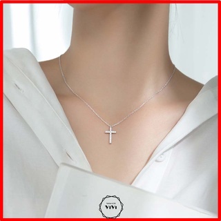 Dây chuyền bạc Ý hình Thánh Giá Rocky – vòng cổ bạc ViVi_Gift