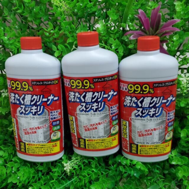 Nước vệ sinh lồng máy giặt Nhật