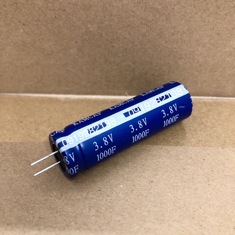 Siêu tụ điện 3.8V 1000F 330mAh size 18*60