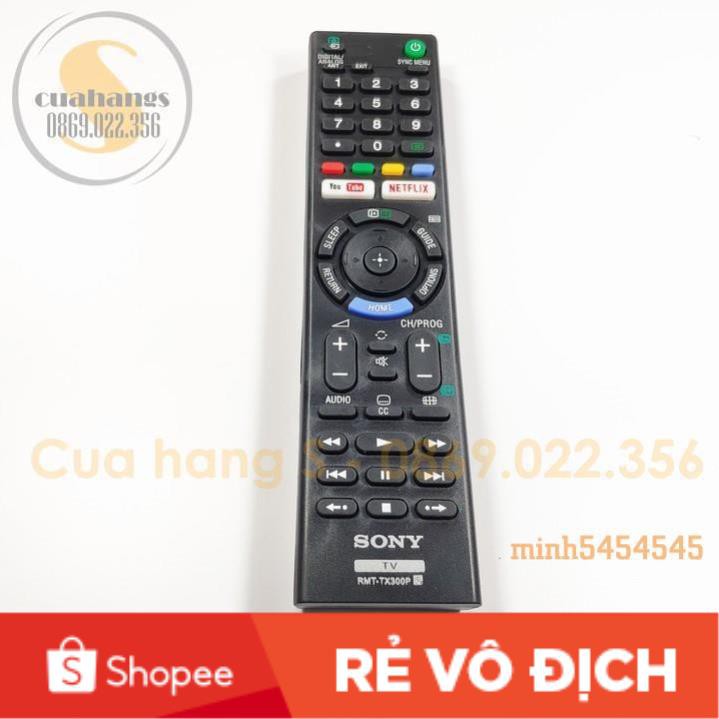 Điều khiển remote SONY thay thế RMT-TX300P