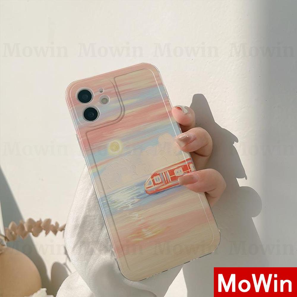 Ốp điện thoại TPU silicon hình trăng mây thích hợp cho iPhone 13Pro Max 12 Pro Max 11 Pro Max 7+ 7 12 11