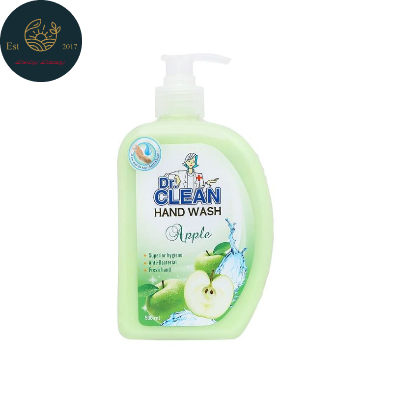 (TẶNG KHĂN ƯỚT 20 TỜ) Sữa Rửa Tay Sạch Khuẩn Dr.Clean 500g