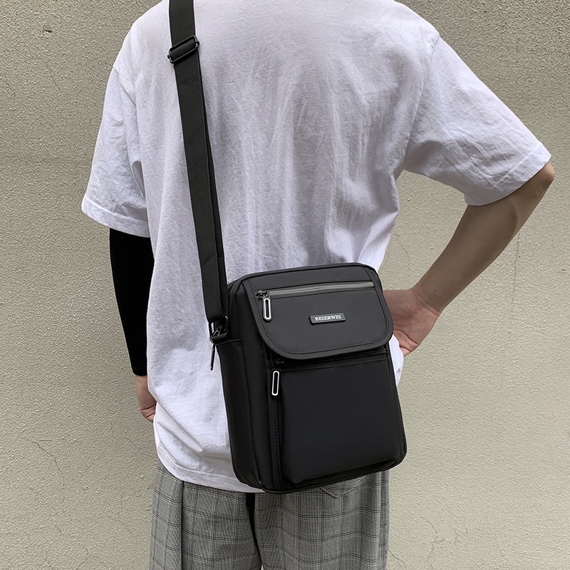 Túi Đeo Chéo Nhiều Ngăn Chống Thấm Nước Có Tay Cầm Tiện Dụng Cho Nam