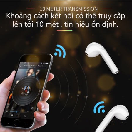 [ xả kho ] C96   Tai Nghe Bluetooth I9S Nhét Tai  - Tai nghe bluetooth I9S âm bass cực hay - Dung lượng pin lớn