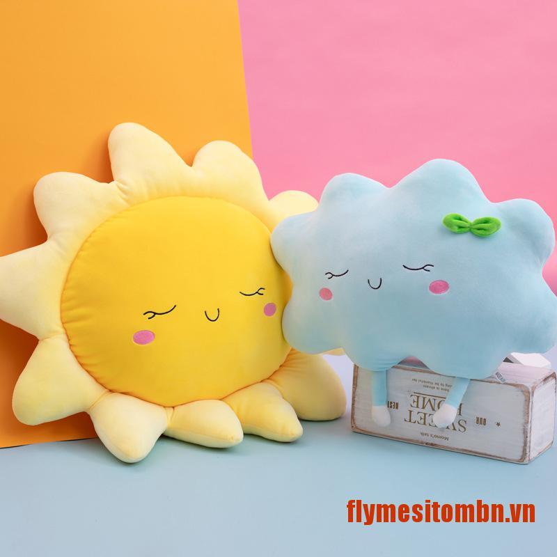 SITOM Sun Cloud Plush Pillow Stuffed Soft Creative Kids Toys Car Pillow Home Deco