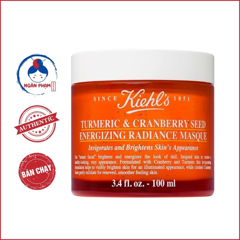 [Bill Duty] Mặt Nạ Nghệ Kiehl's 100ml